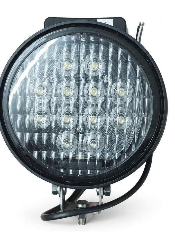 פנס עבודה לד עגול 29W + בורג