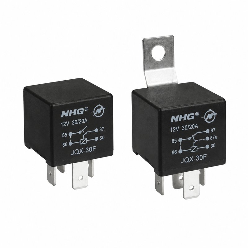 ממסר (ריליי) 5 יציאות 24V 87A + תפס ברזל