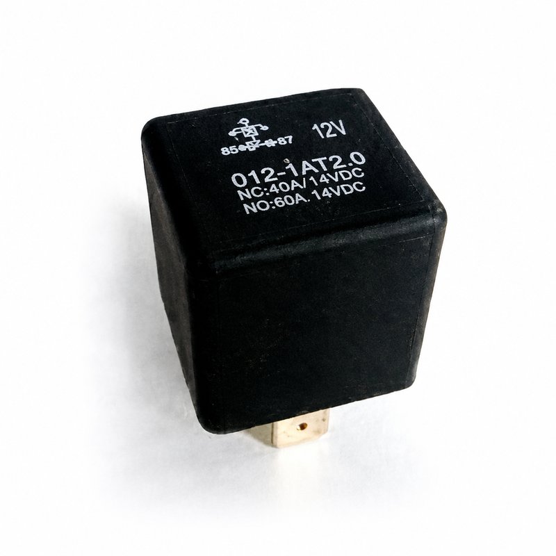 ממסר (ריליי) 4 יציאות (עבות) 12V 70A + נגד
