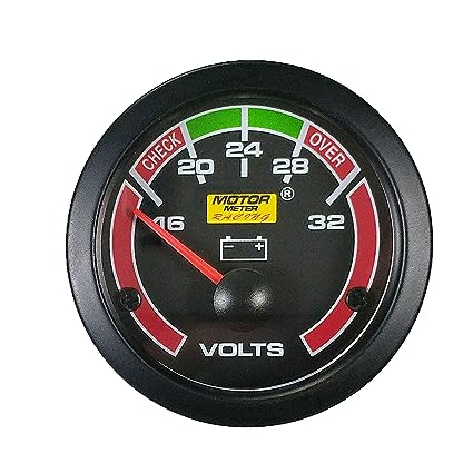 שעון וולטמטר 32V צבעוני