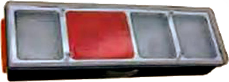 פנס אחורי לד משאית + רוורס 10-30V