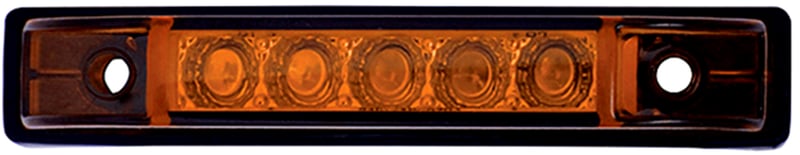 פנס צד / כנף רוחב 5 לד כתום 24V