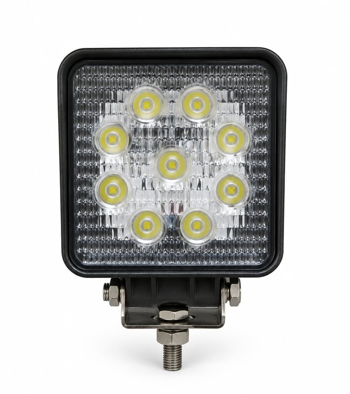 פנס עבודה לד מרובע 27W 10-30V