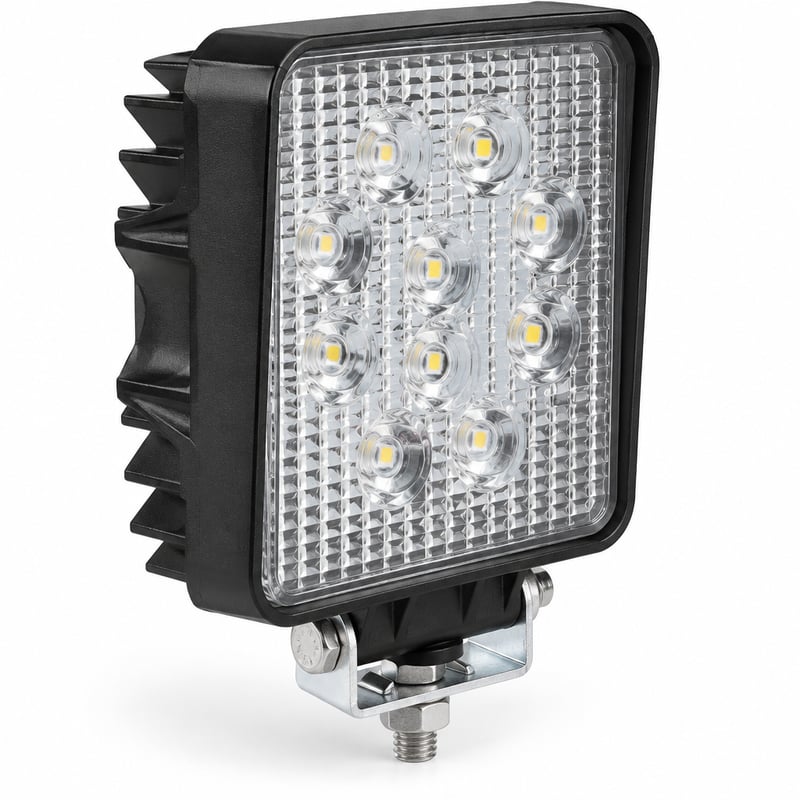 פנס עבודה לד מרובע 27W 10-90V