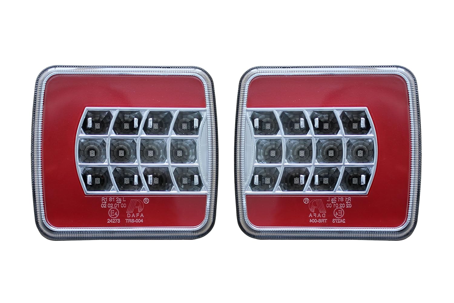 פנס אחורי לד מרובע 12-24V שמאל