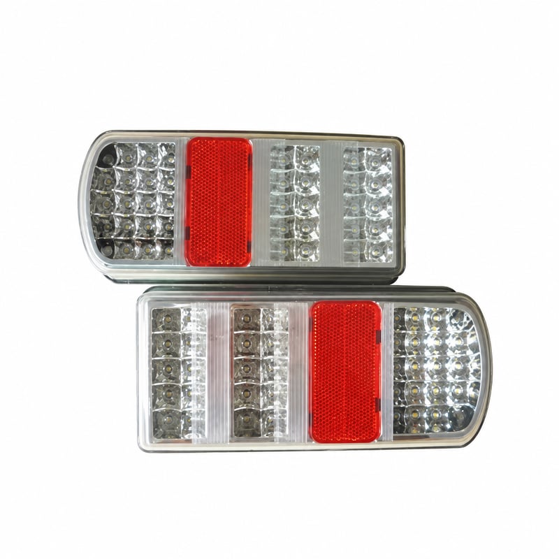 פנס אחורי לד לעגלות 12V