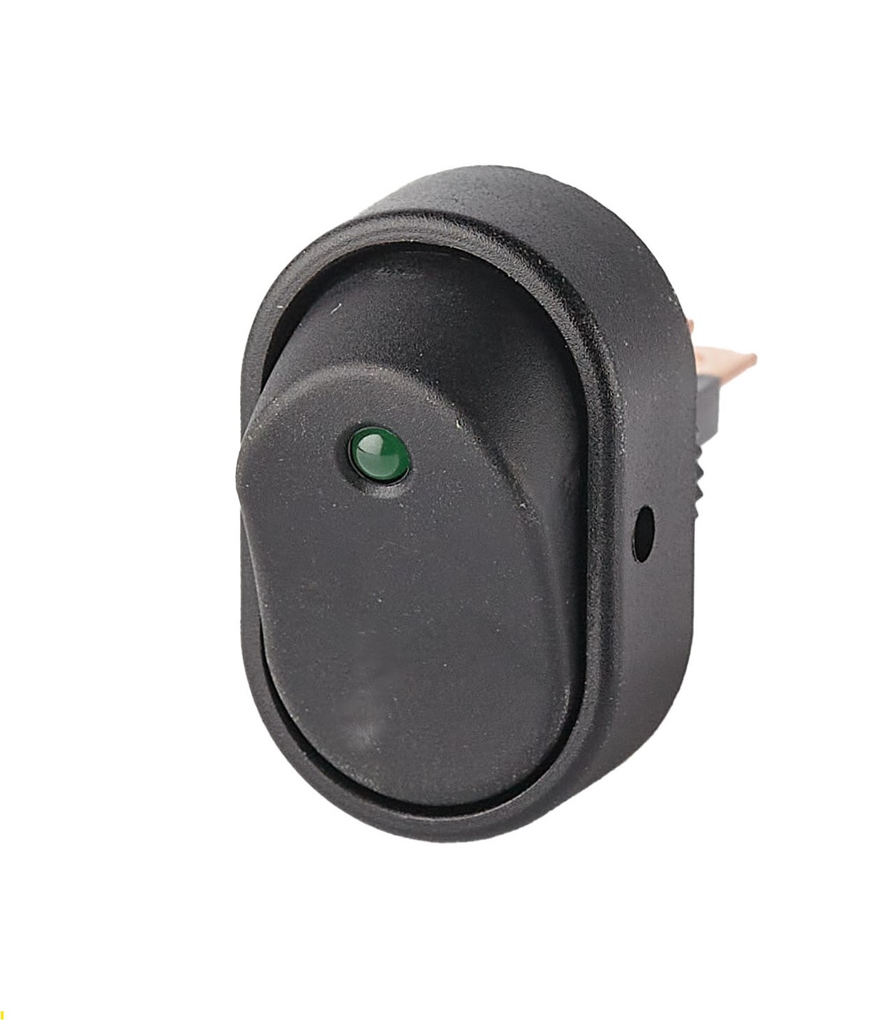 מתג פסנתר + נקודה ירוקה או אדומה 12V