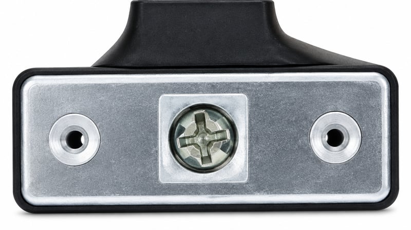 פנס צד לד לבן מלבן + תפס 24V