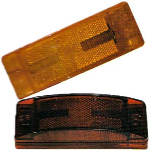 פנס אחורי בלימה אוניברסלי לד אדום 24V