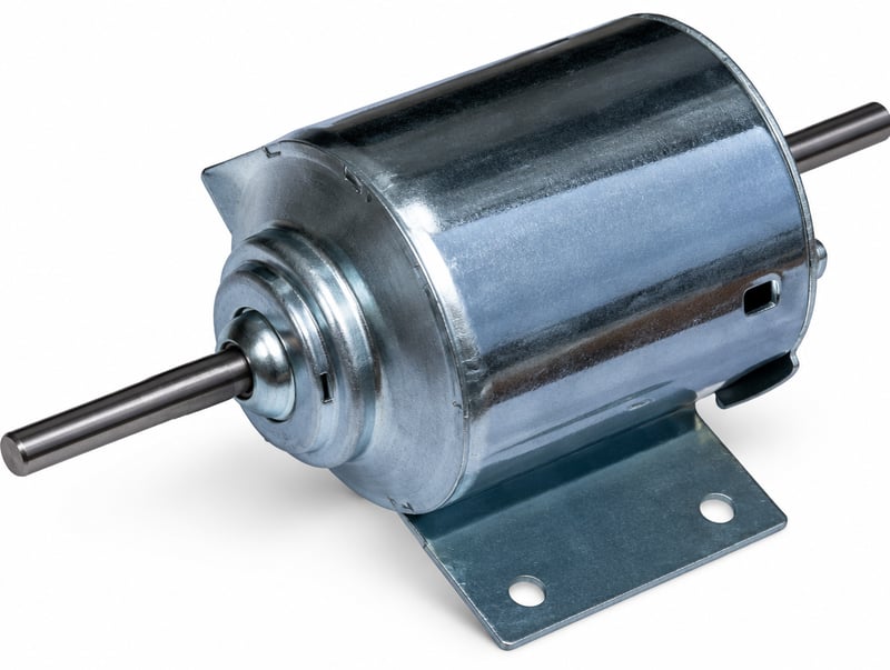 מנוע מפוח 24V דו צירי 242 מ"מ