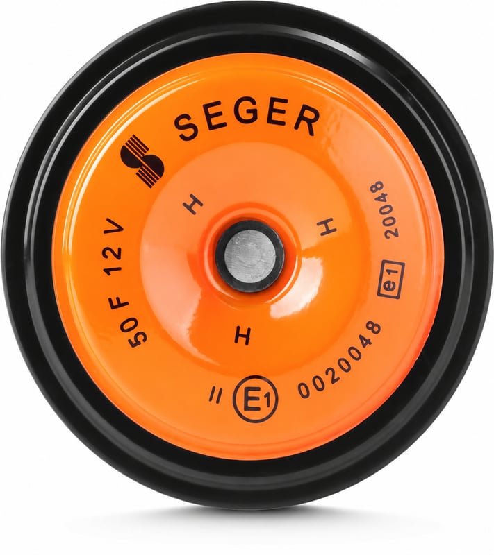 צופר שטוח 91 מ"מ 12V SEGER - סט