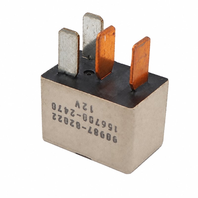 ממסר (ריליי) מיני 4 יציאות 12V 25A