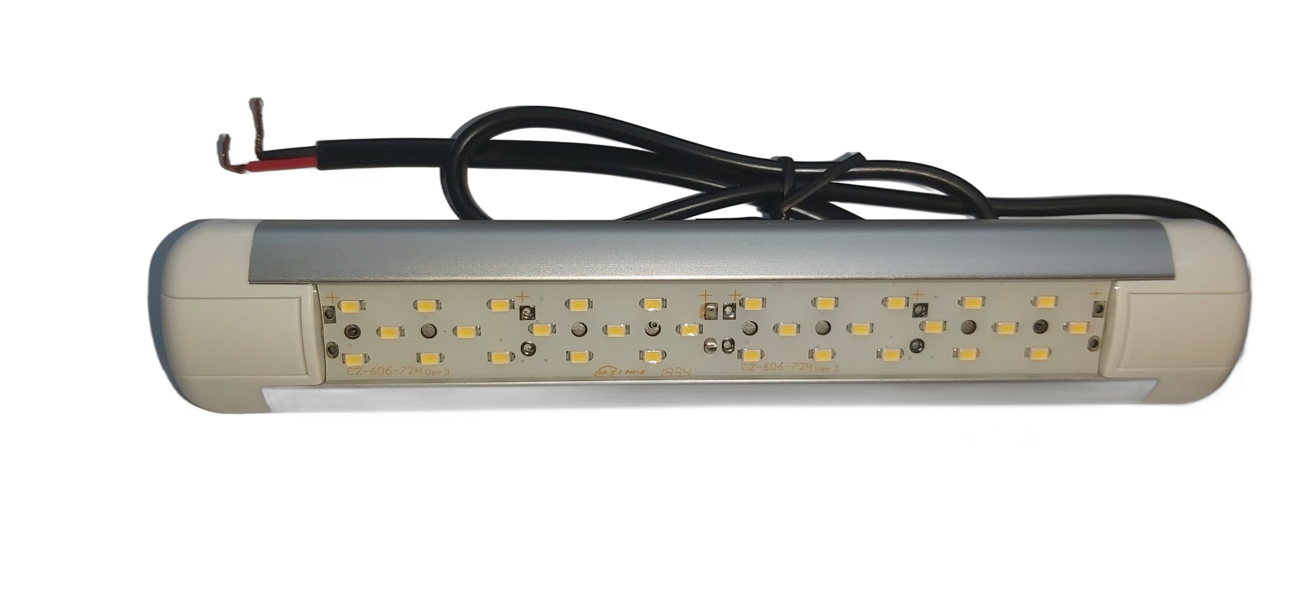 פנס פנימי 30 לד לבן 178 מ"מ 12-24V