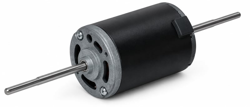 מנוע מפוח 24V דו צירי 2 חוטים