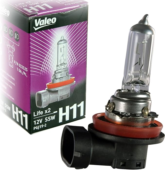 נורה H11 12V 65W LIFE VALEO