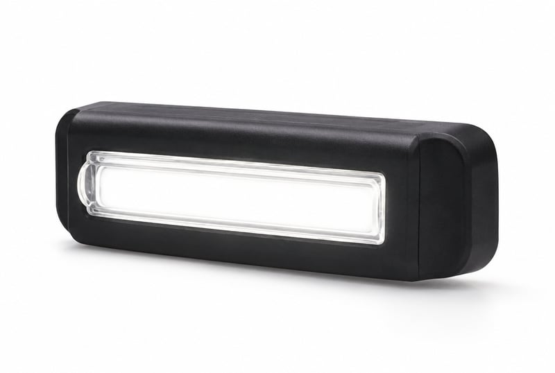 פנס אחורי מלבן רוורס 12-24V